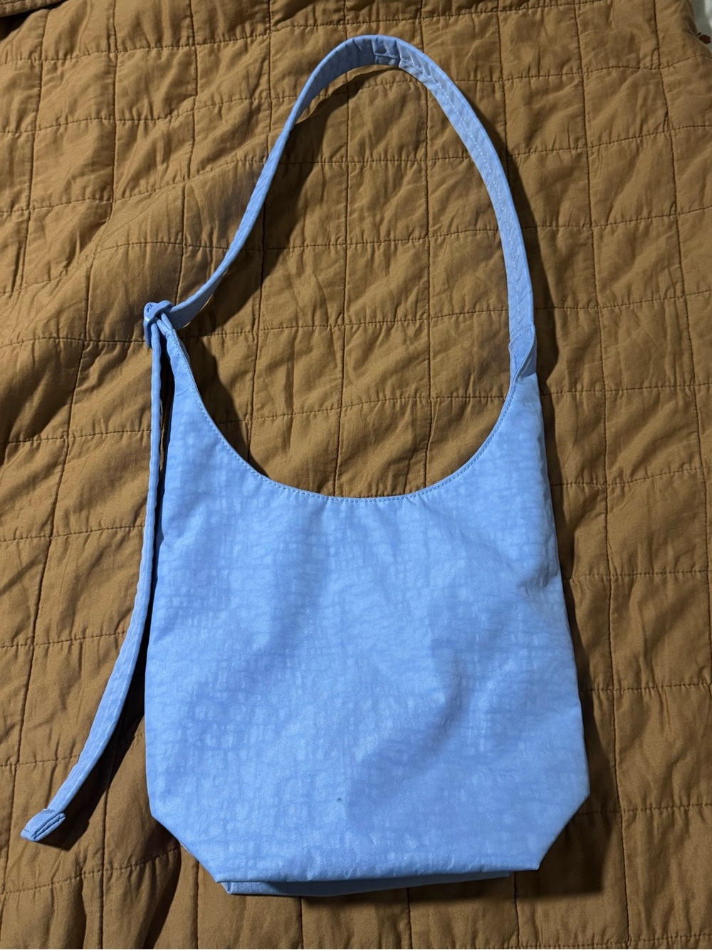 Baggu small nylon sling French blue bag